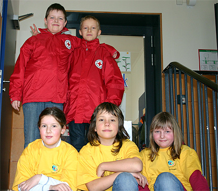 Sanitätsdienst an der Gingster Grundschule