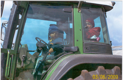 Schaproder Kinder sagen Danke