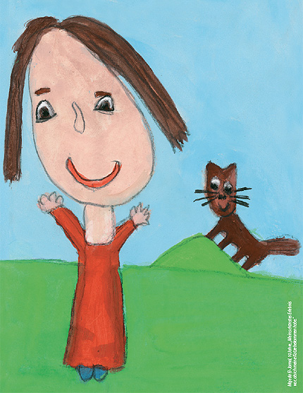 Majeda El-Jamal, 10 Jahre, Mein schönstes Erlebnis war, als ich meine Katze bekommen habe. Majeda El-Jamal, 10 Jahre, Mein schönstes Erlebnis war, als ich meine Katze bekommen habe.