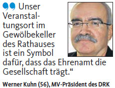 Werner Kuhn MV-Präsident des DRK