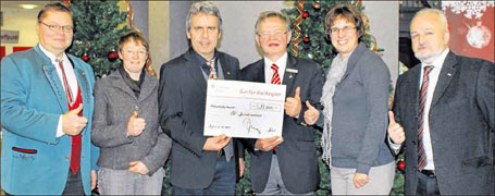 Daumen hoch für die fleißigen Spender