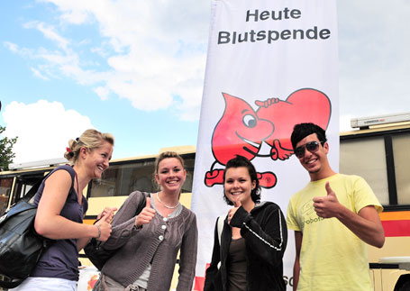 Sellin - Sonderblutspende anlässlich des Weltblutspendertages