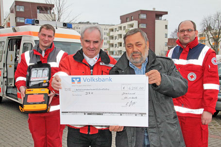 Die Stralsunder Elektrofirma Pieck gehört zu den Spendern und Förderern des Betreuungszuges.