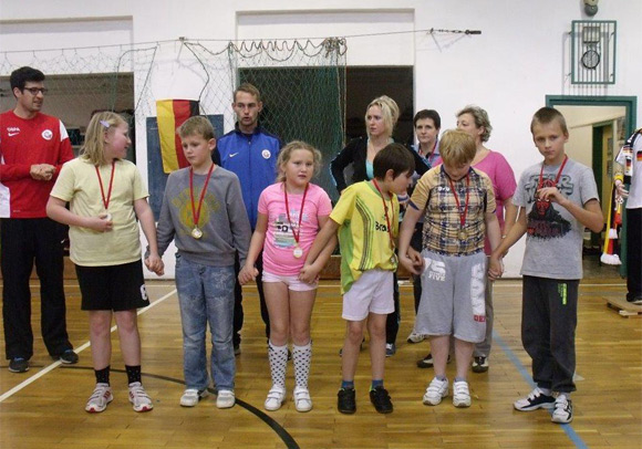 Hansa Rostock trainiert Kinder- und Jugendliche mit Handicap