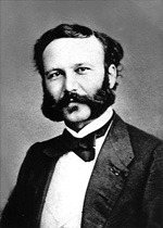 Henry Dunant, der Gründer des Roten Kreuzes, um 1860 Henry Dunant, der Gründer des Roten Kreuzes, um 1860