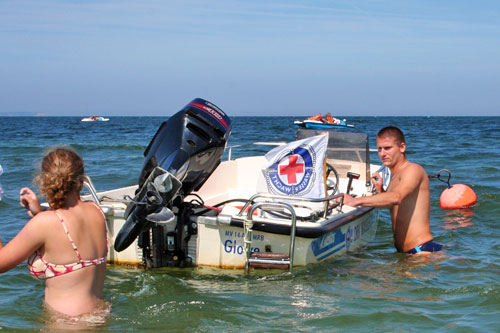 Wasserwacht-Bootsführer